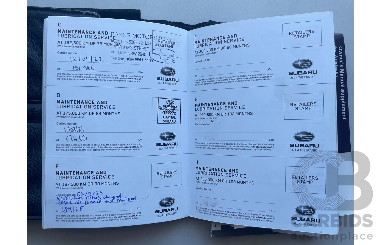 02/2015 Subaru Outback 2.0D AWD AWD MY15 4D Wagon Silver 2.0L