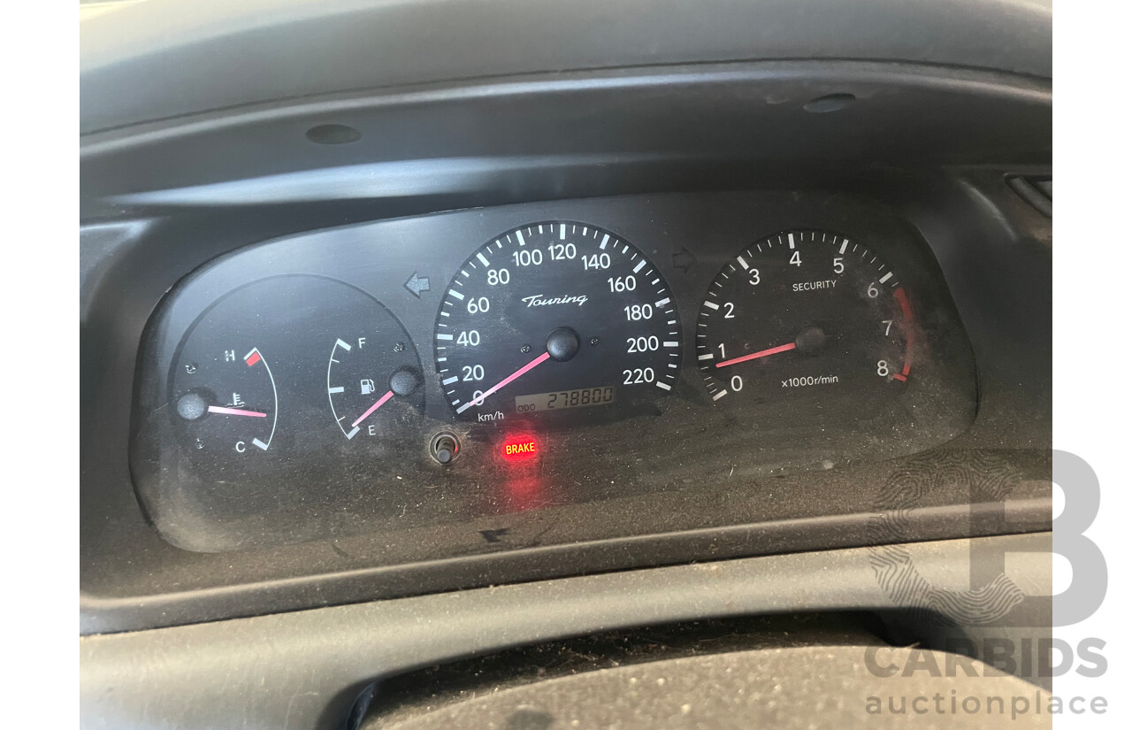 07/2000 Toyota Camry TOURING FWD MCV20R 4D Sedan White 3.0L