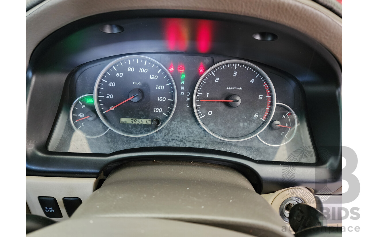 10/2005 Toyota Landcruiser Prado GXL (4x4) KZJ120R 4d Wagon Gold 3.0L