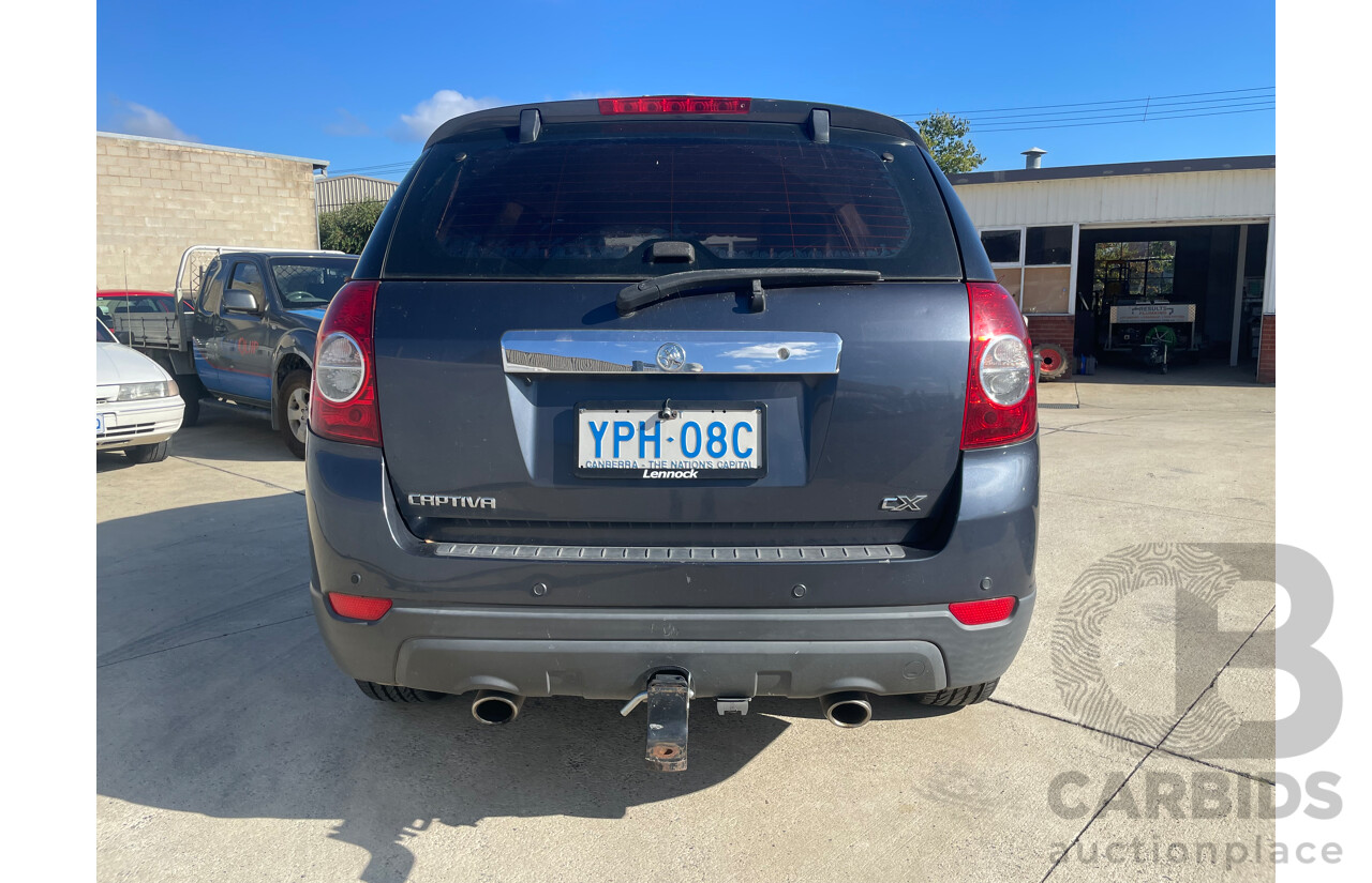 05/2009 Holden Captiva CX (4x4) 4x4 CG MY09 4D Wagon Grey 3.2L