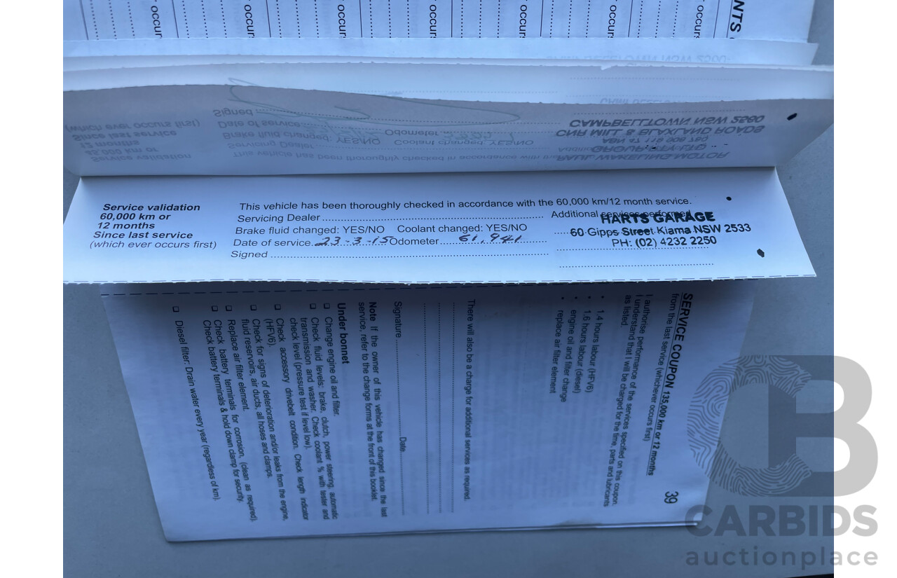 05/2009 Holden Captiva CX (4x4) 4x4 CG MY09 4D Wagon Grey 3.2L