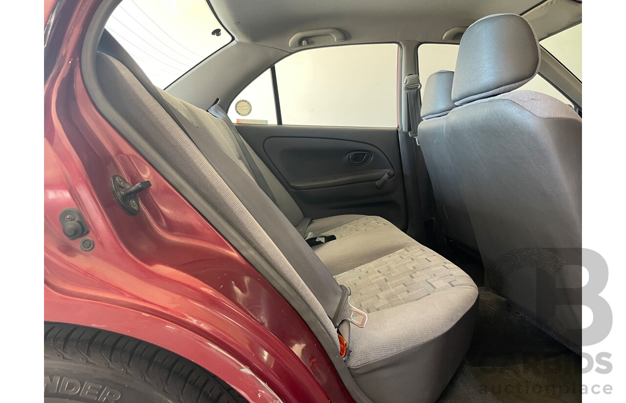 04/2000 Mitsubishi Lancer GLXi FWD CE 4D Sedan Red 1.8L