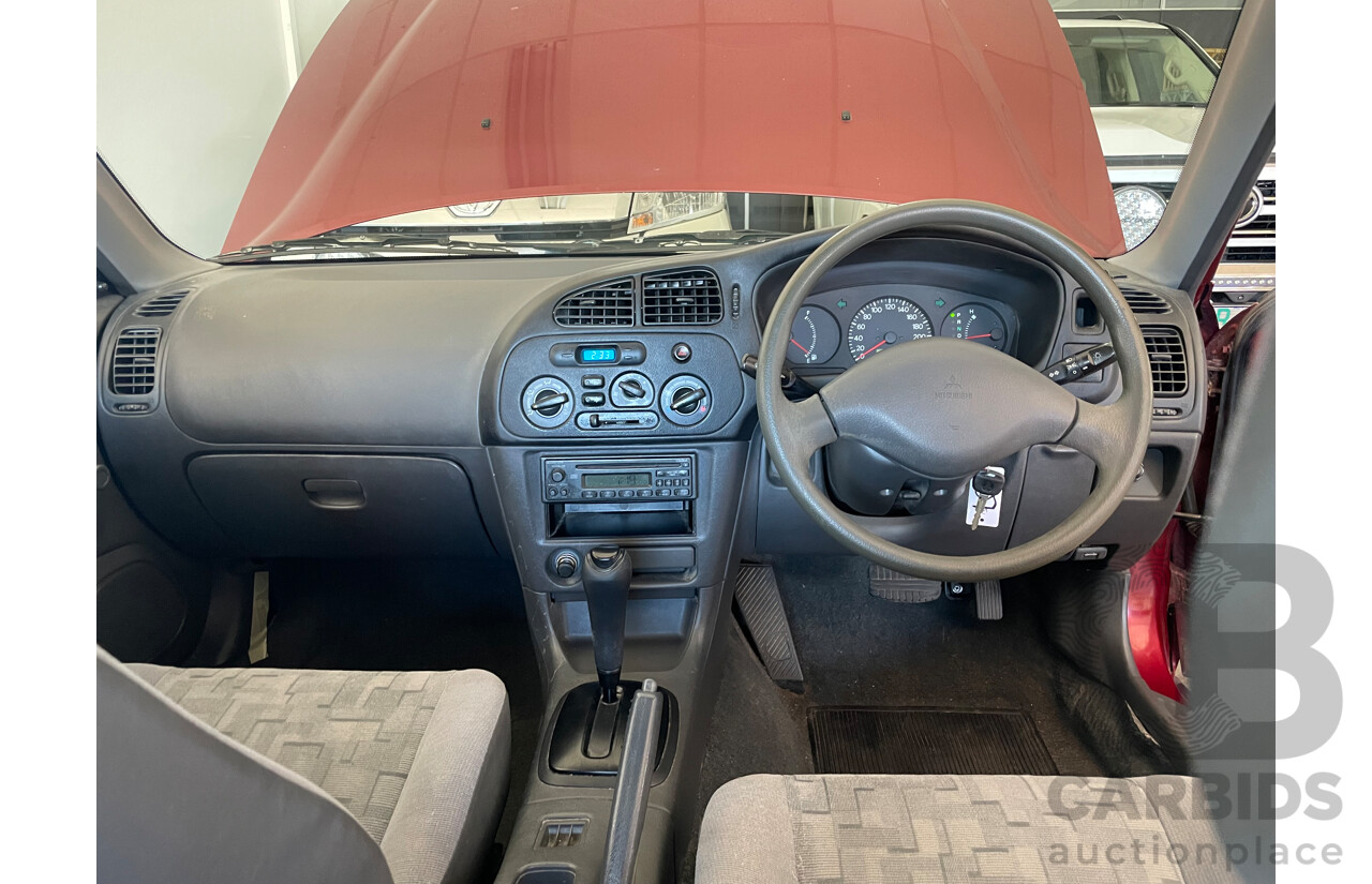 04/2000 Mitsubishi Lancer GLXi FWD CE 4D Sedan Red 1.8L