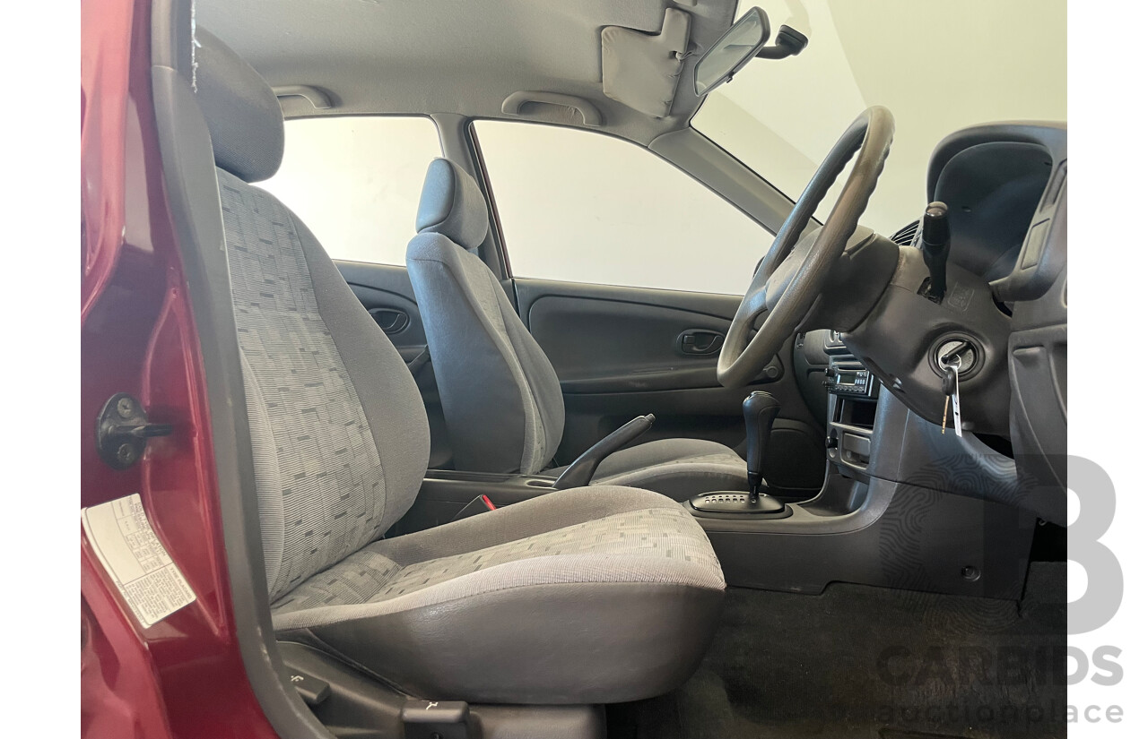 04/2000 Mitsubishi Lancer GLXi FWD CE 4D Sedan Red 1.8L