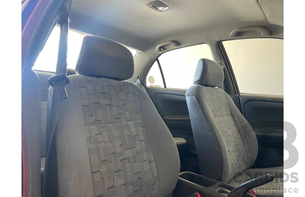 04/2000 Mitsubishi Lancer GLXi FWD CE 4D Sedan Red 1.8L