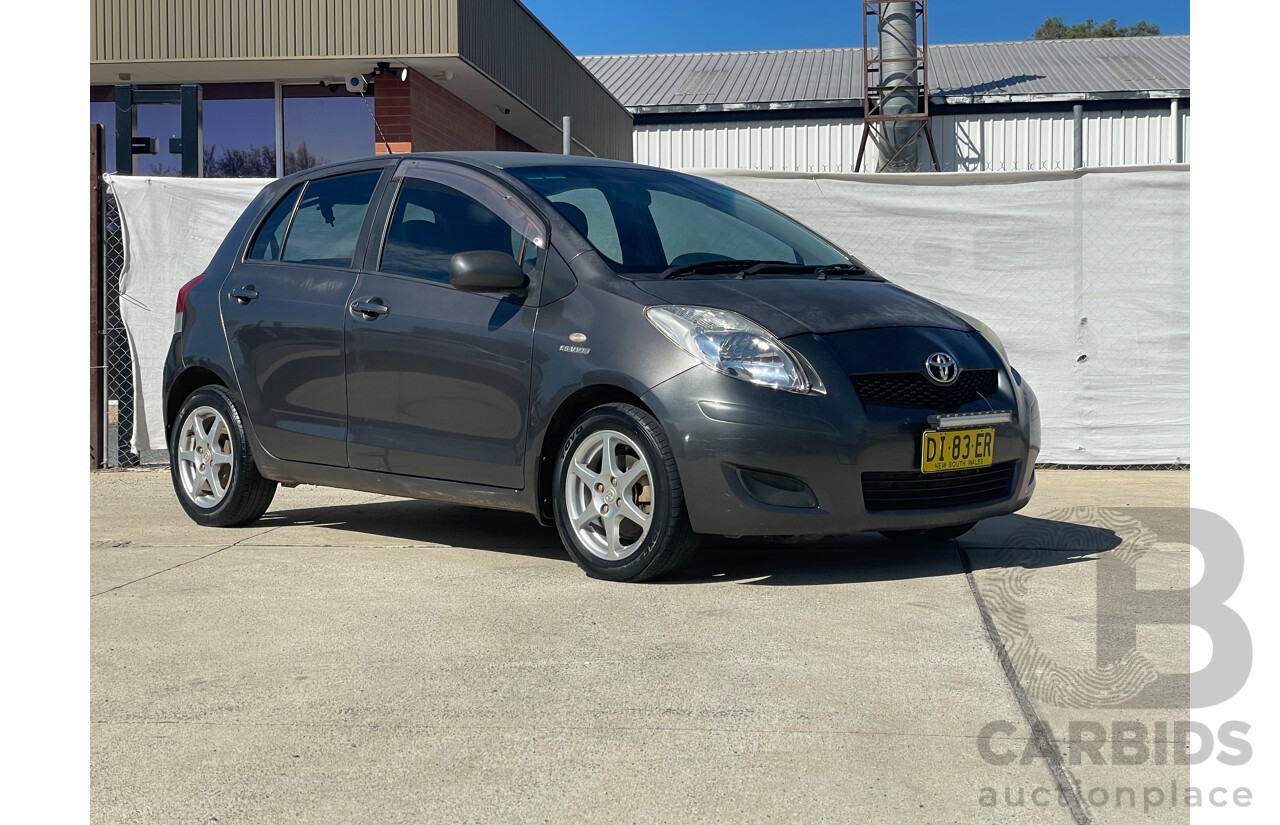 3/2009 Toyota Yaris YRS NCP91R 08 UPGRADE 5d Hatchback Grey 1.5L
