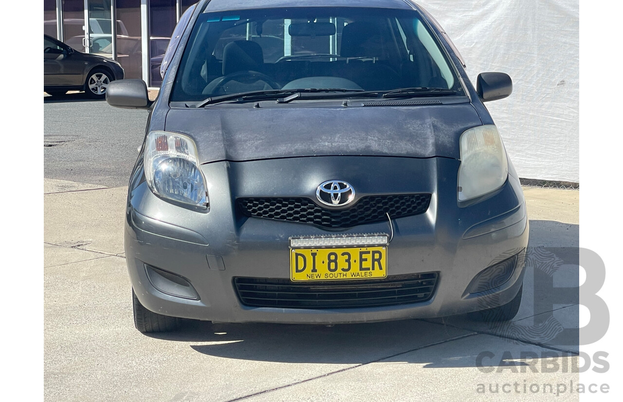 3/2009 Toyota Yaris YRS NCP91R 08 UPGRADE 5d Hatchback Grey 1.5L