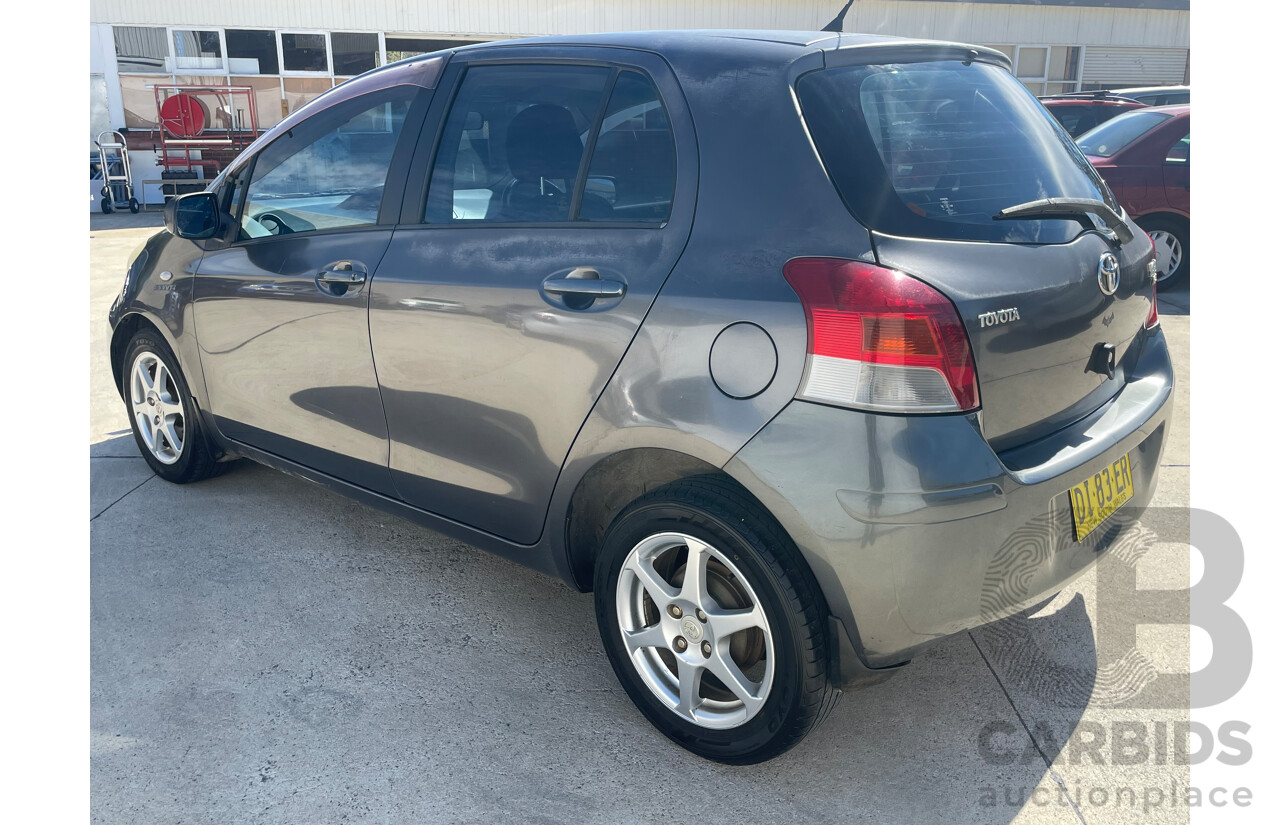3/2009 Toyota Yaris YRS NCP91R 08 UPGRADE 5d Hatchback Grey 1.5L