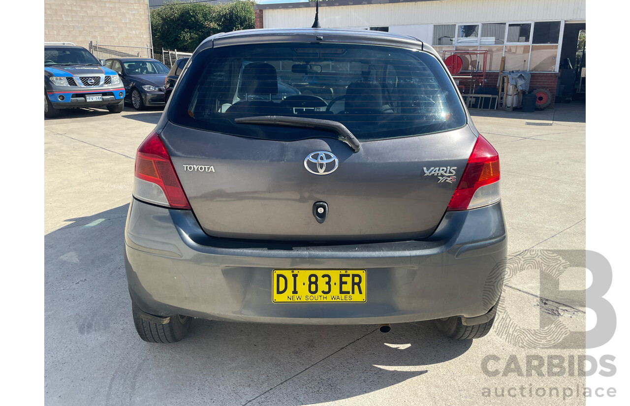 3/2009 Toyota Yaris YRS NCP91R 08 UPGRADE 5d Hatchback Grey 1.5L
