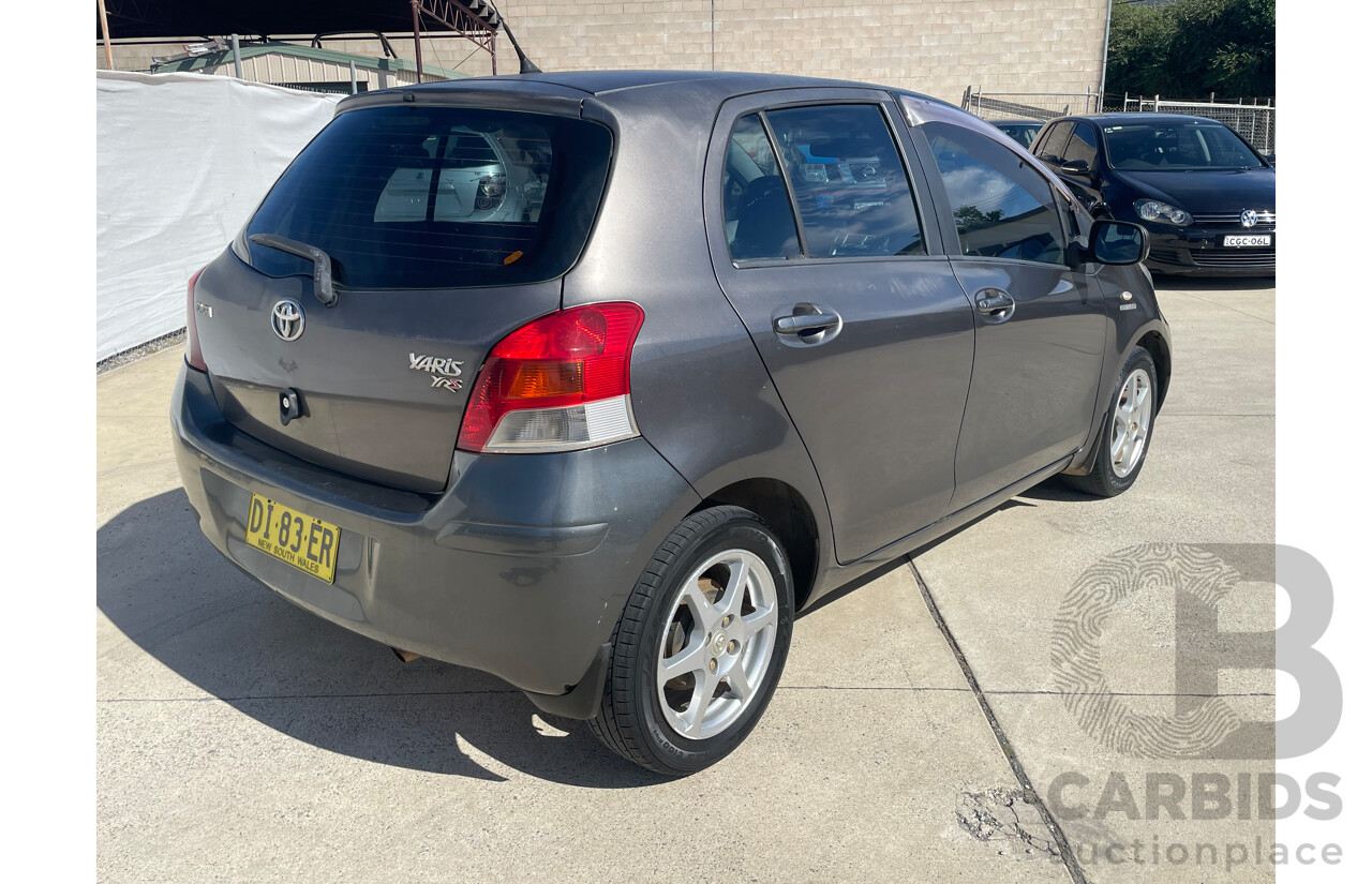 3/2009 Toyota Yaris YRS NCP91R 08 UPGRADE 5d Hatchback Grey 1.5L