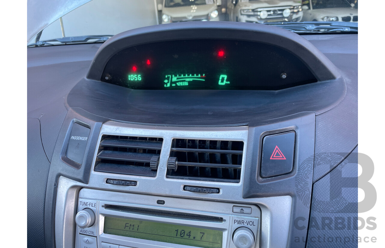 3/2009 Toyota Yaris YRS NCP91R 08 UPGRADE 5d Hatchback Grey 1.5L