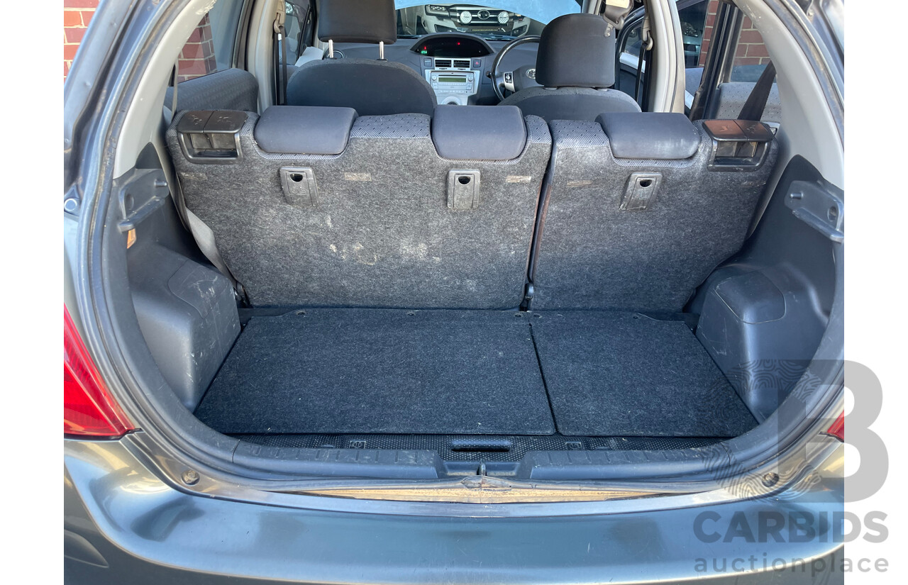 3/2009 Toyota Yaris YRS NCP91R 08 UPGRADE 5d Hatchback Grey 1.5L