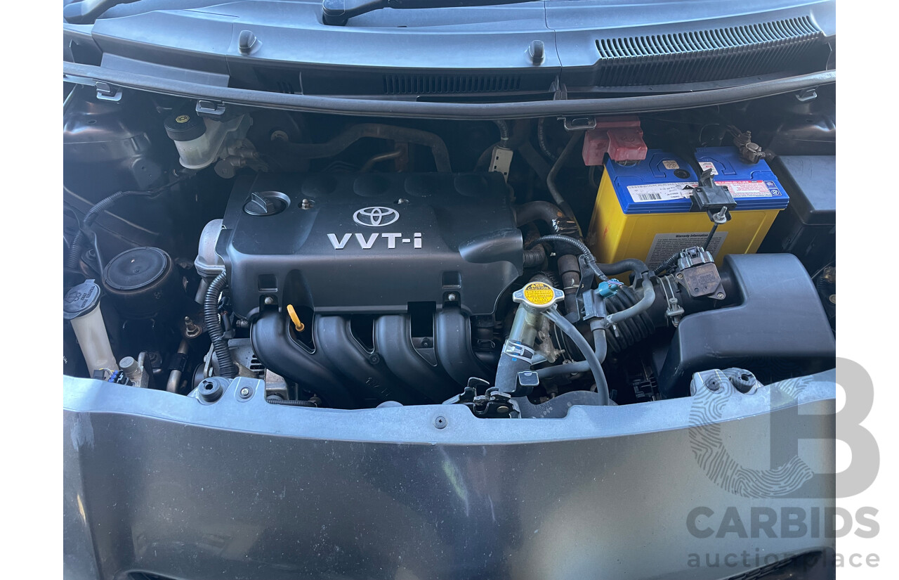 3/2009 Toyota Yaris YRS NCP91R 08 UPGRADE 5d Hatchback Grey 1.5L