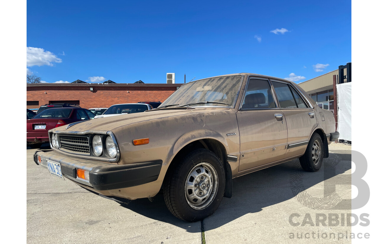 1/1981 Honda Accord   4d Sedan Gold 1.6L