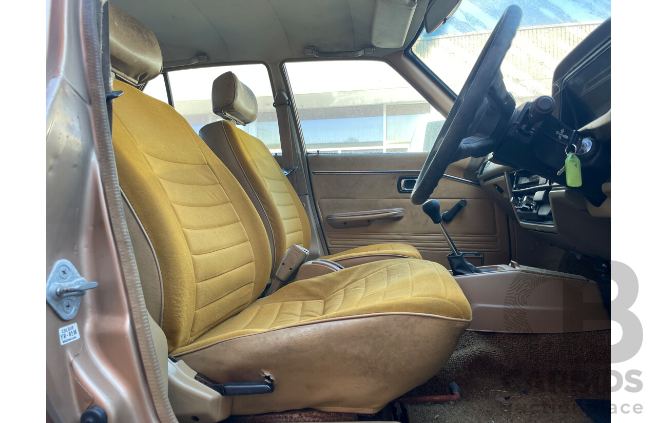 1/1981 Honda Accord   4d Sedan Gold 1.6L