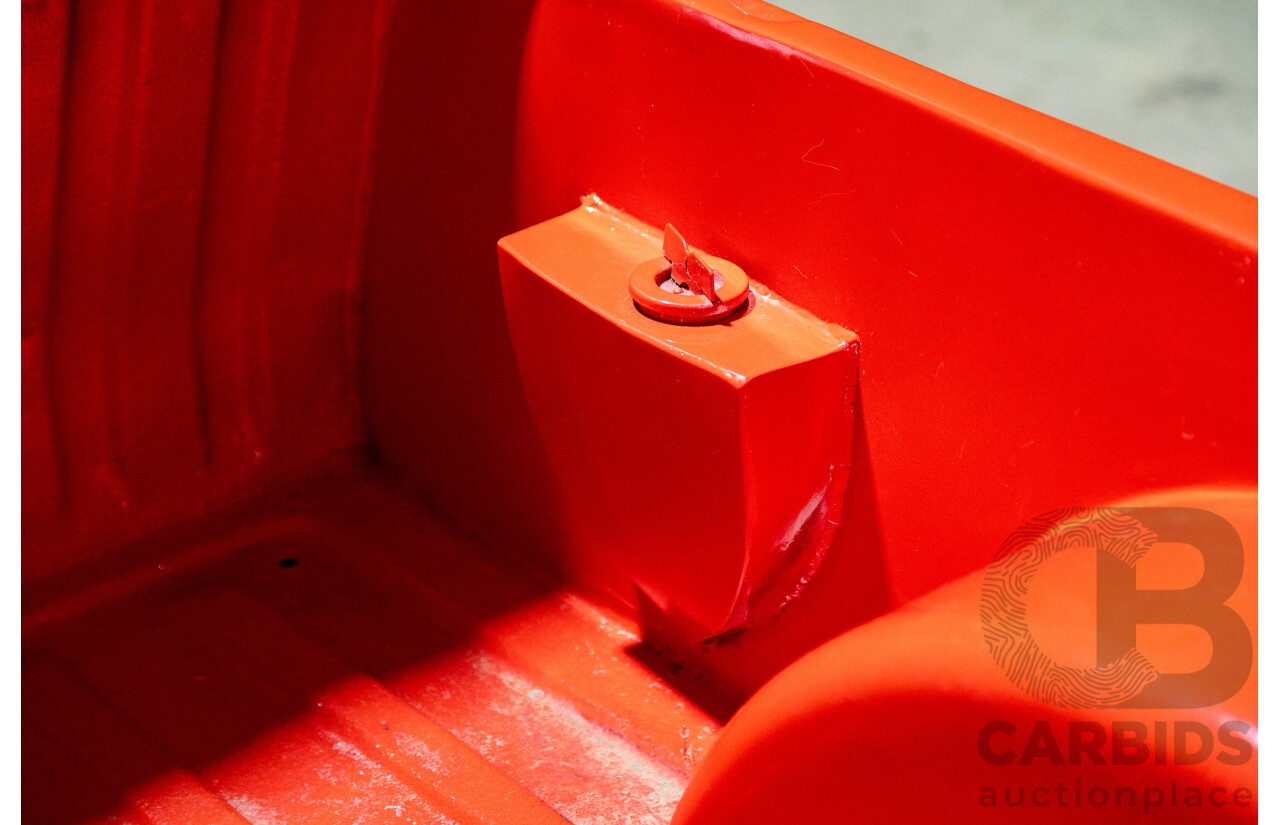 3/1974 Datsun 1200 B120 2d Utility Red 1.2L