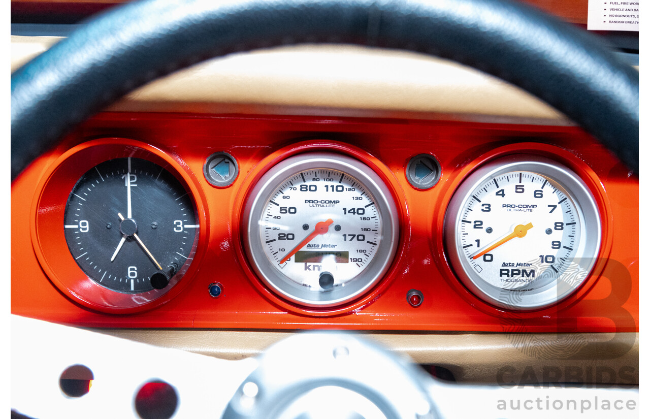 3/1974 Datsun 1200 B120 2d Utility Red 1.2L