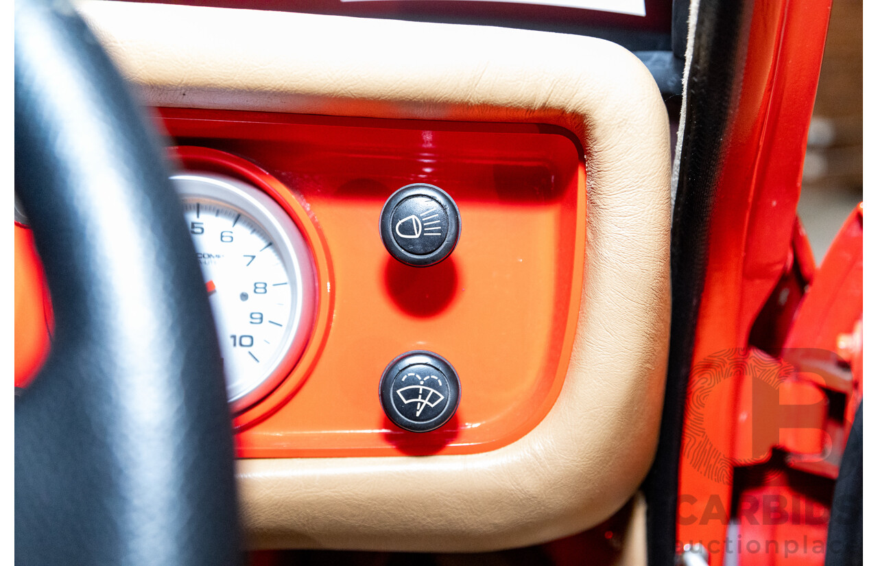 3/1974 Datsun 1200 B120 2d Utility Red 1.2L