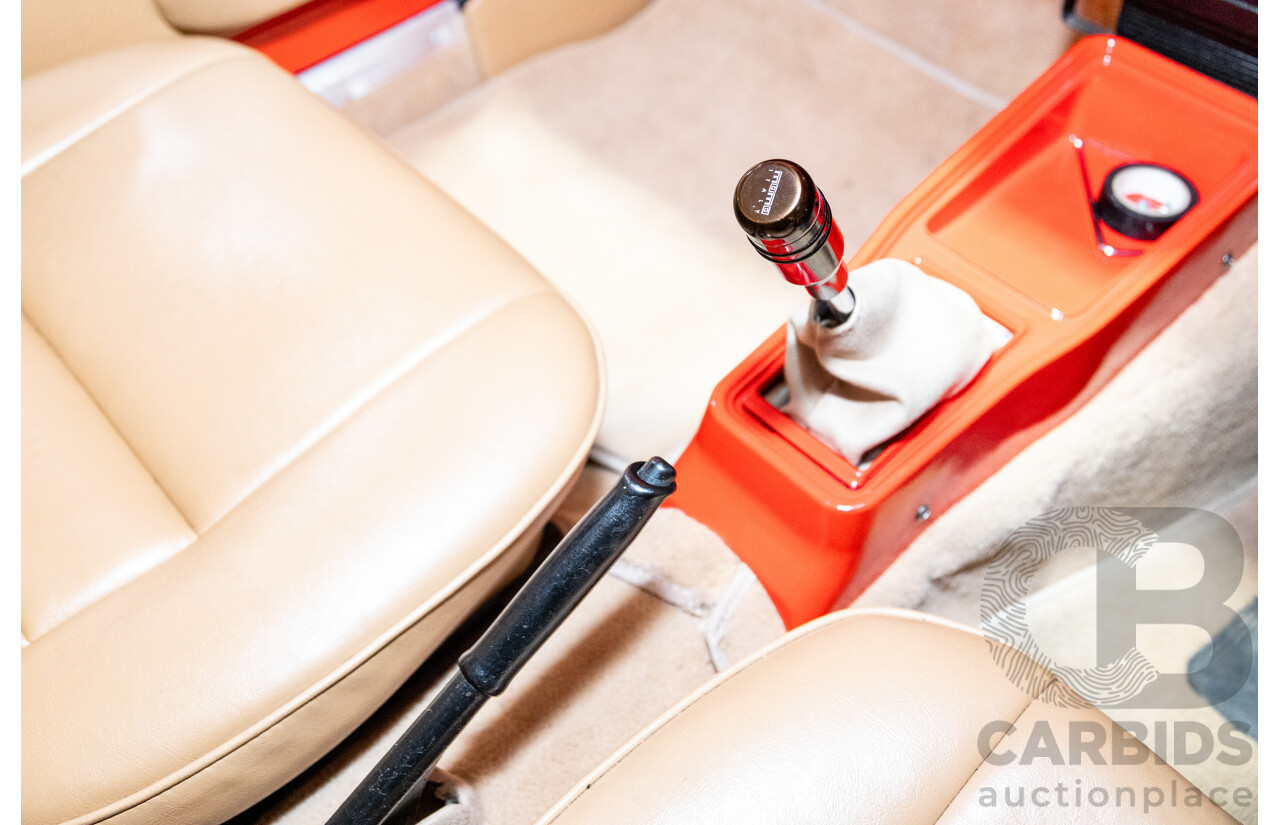 3/1974 Datsun 1200 B120 2d Utility Red 1.2L