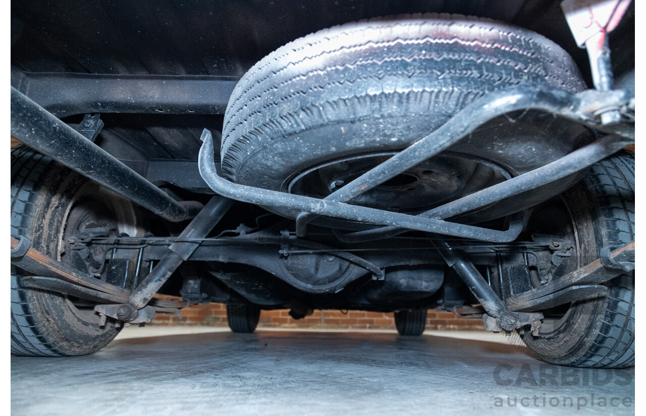 3/1974 Datsun 1200 B120 2d Utility Red 1.2L