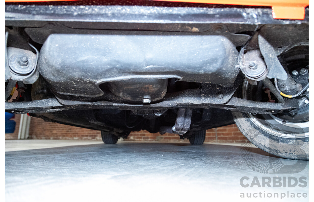 3/1974 Datsun 1200 B120 2d Utility Red 1.2L