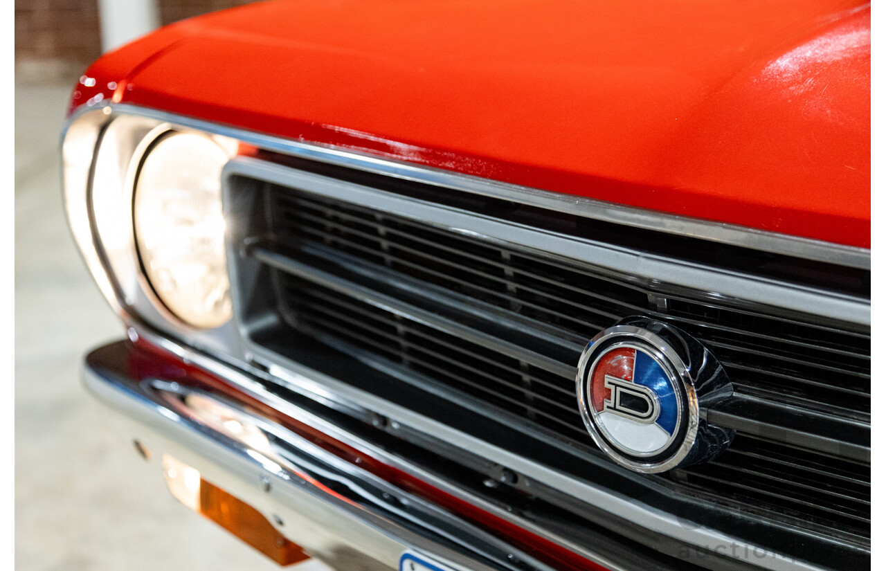3/1974 Datsun 1200 B120 2d Utility Red 1.2L