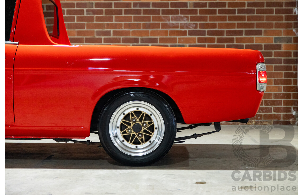 3/1974 Datsun 1200 B120 2d Utility Red 1.2L