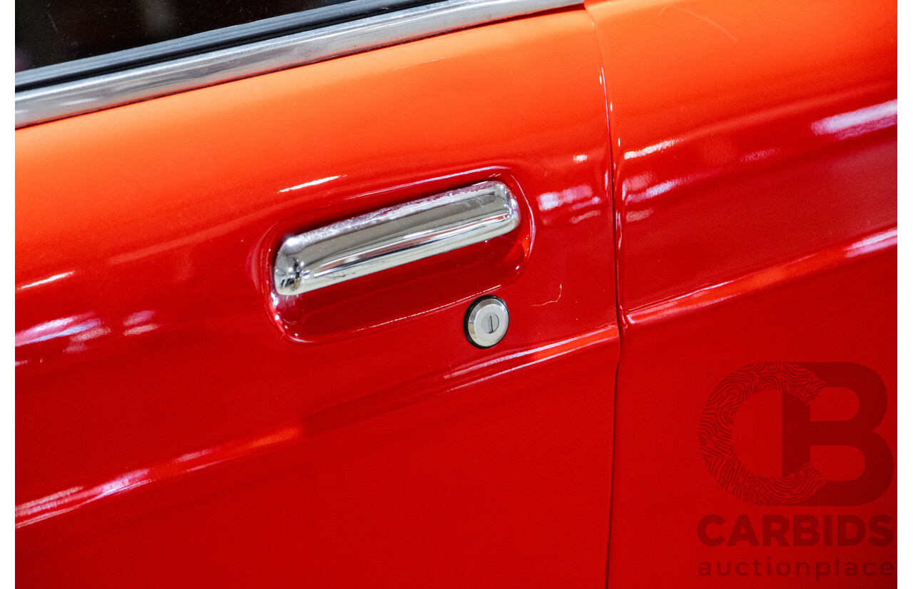 3/1974 Datsun 1200 B120 2d Utility Red 1.2L