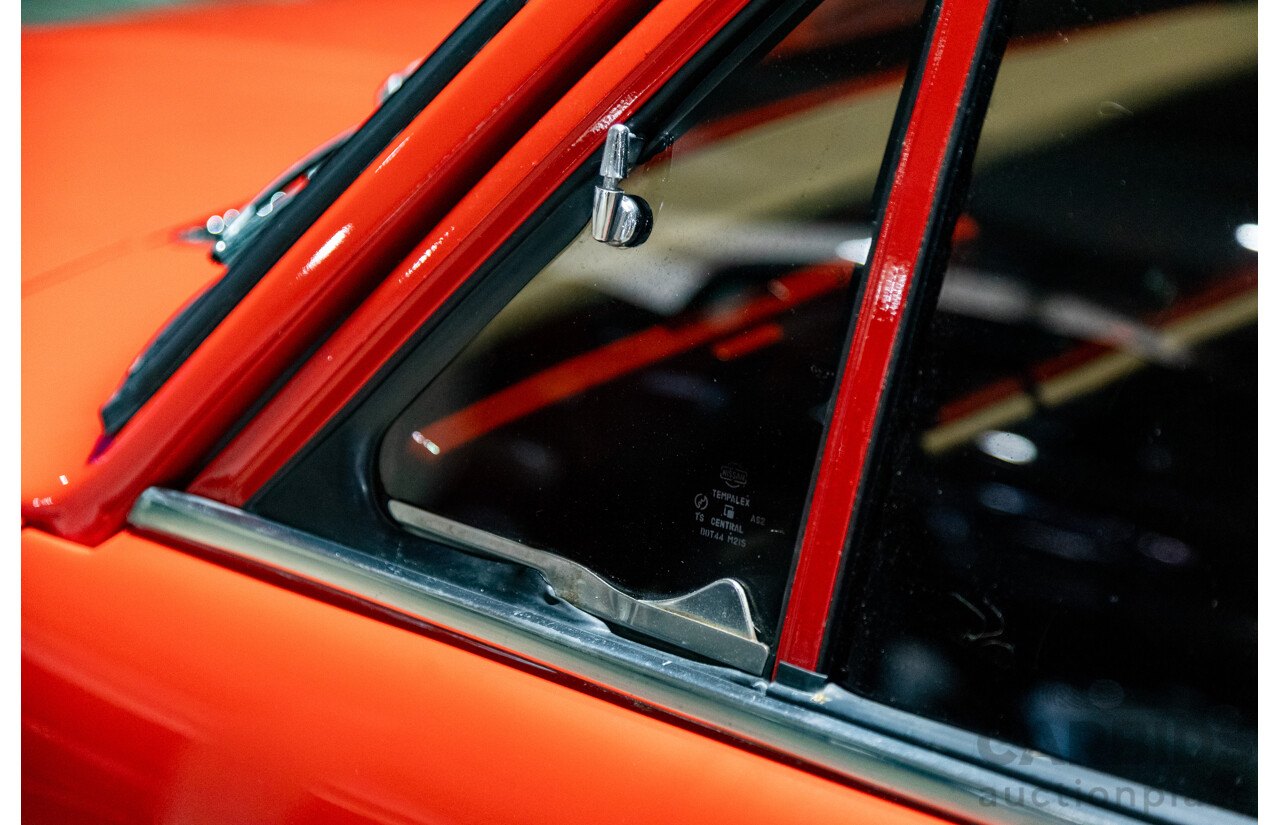 3/1974 Datsun 1200 B120 2d Utility Red 1.2L