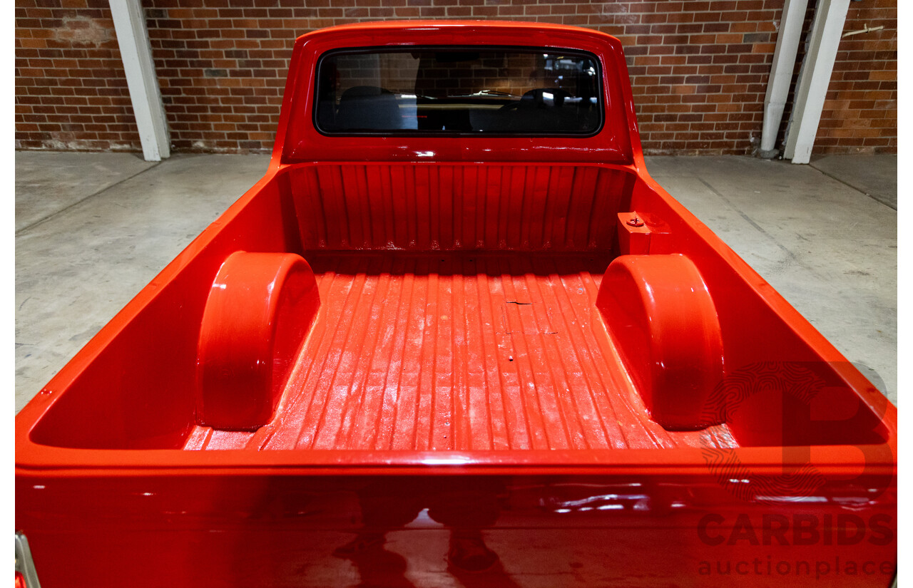 3/1974 Datsun 1200 B120 2d Utility Red 1.2L