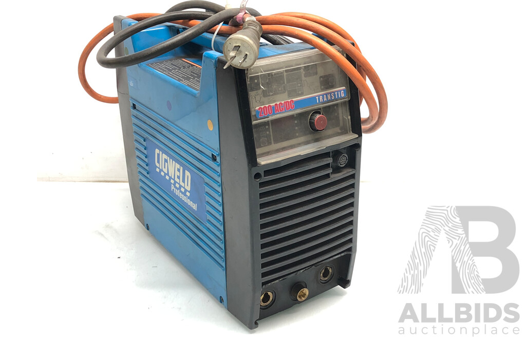 Cigweld Transtig 200AC/DC Inverter TIG Welder