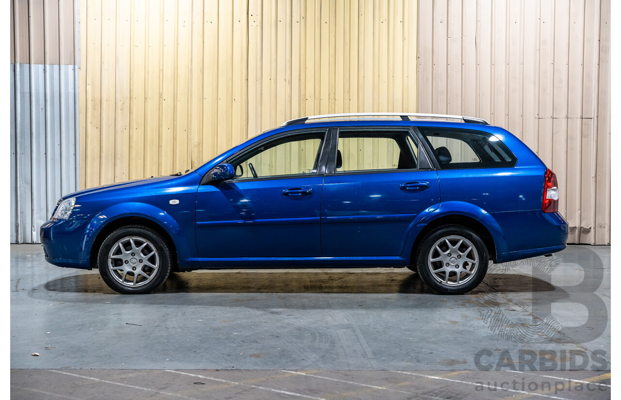 2/2008 Holden Viva JF MY08 Upgrade 4d Wagon Blue 1.8L