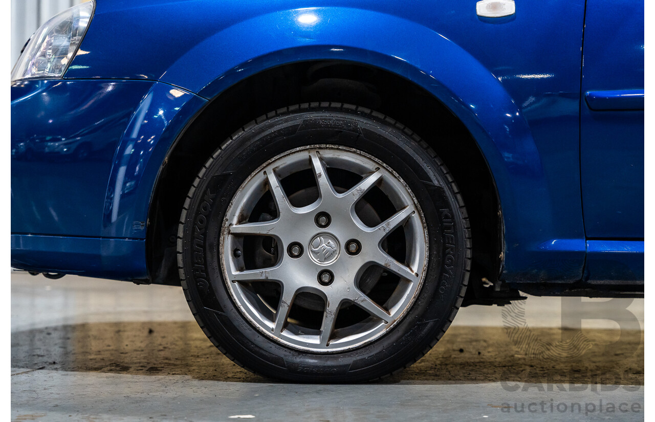 2/2008 Holden Viva JF MY08 Upgrade 4d Wagon Blue 1.8L