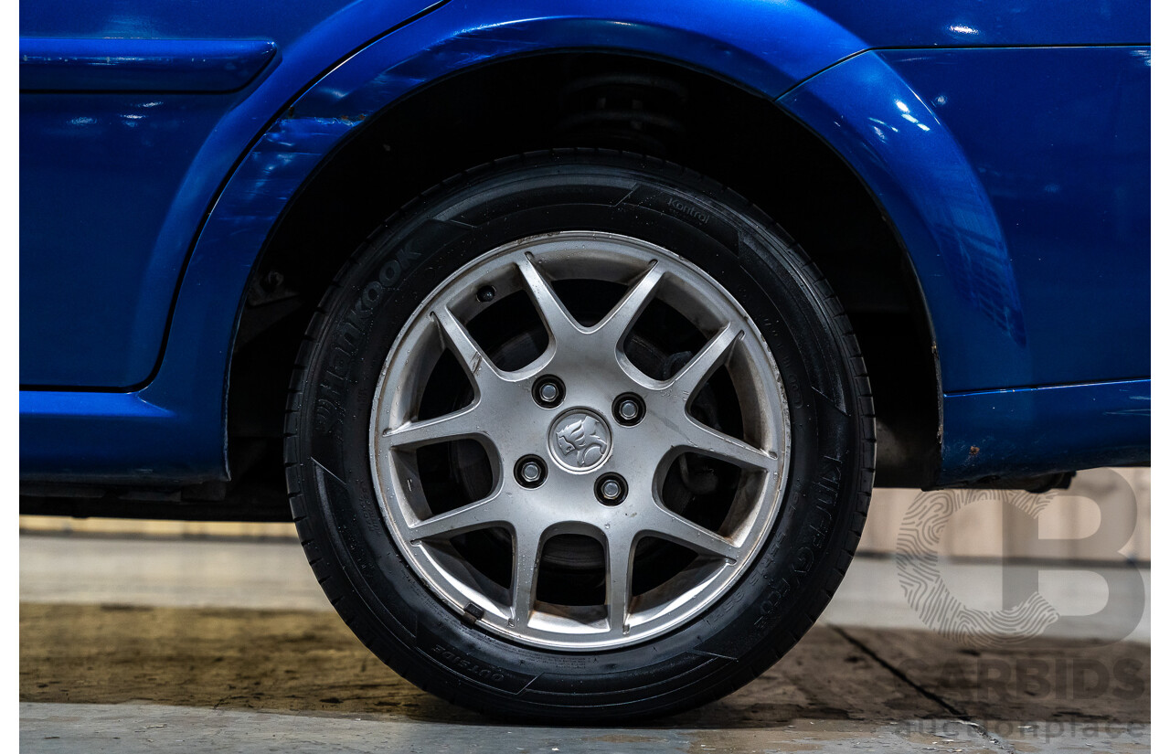 2/2008 Holden Viva JF MY08 Upgrade 4d Wagon Blue 1.8L