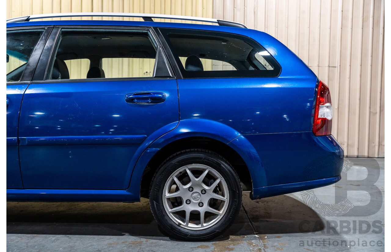 2/2008 Holden Viva JF MY08 Upgrade 4d Wagon Blue 1.8L