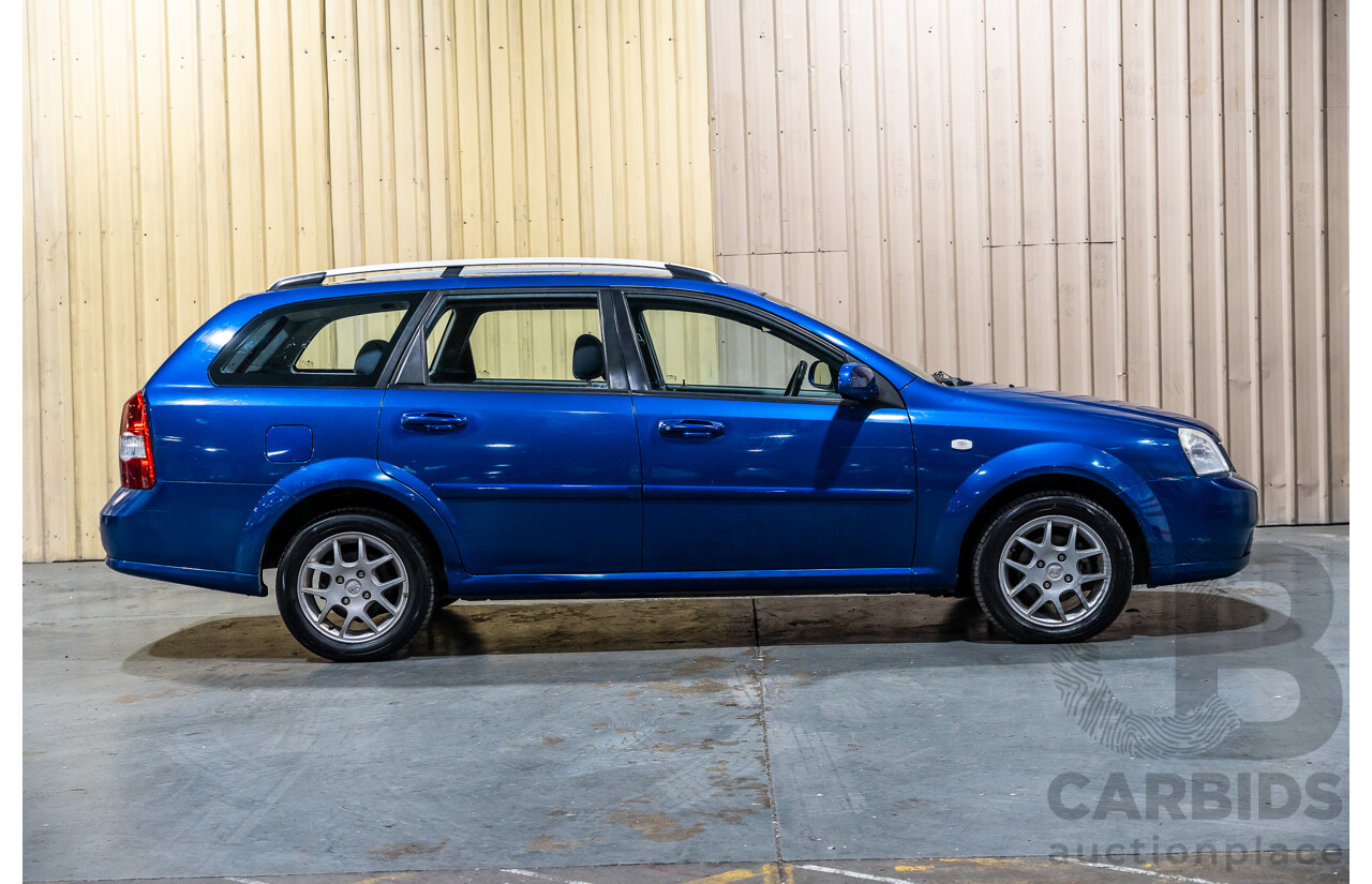 2/2008 Holden Viva JF MY08 Upgrade 4d Wagon Blue 1.8L