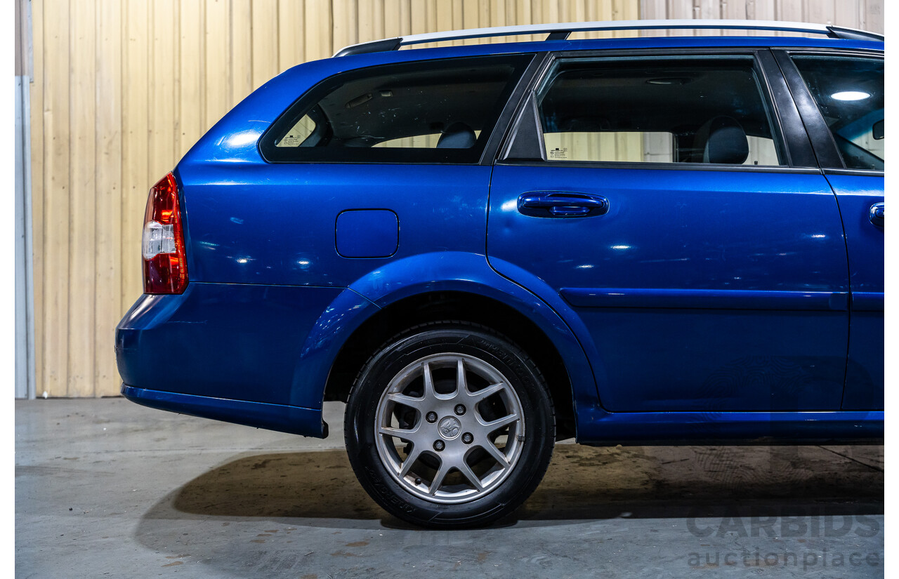 2/2008 Holden Viva JF MY08 Upgrade 4d Wagon Blue 1.8L