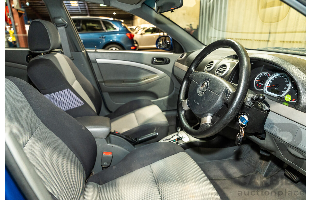 2/2008 Holden Viva JF MY08 Upgrade 4d Wagon Blue 1.8L