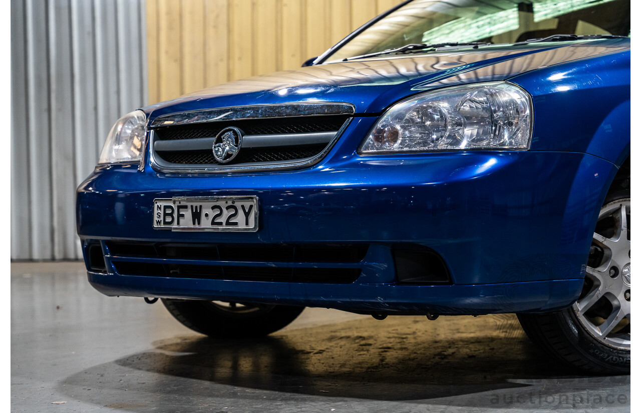 2/2008 Holden Viva JF MY08 Upgrade 4d Wagon Blue 1.8L