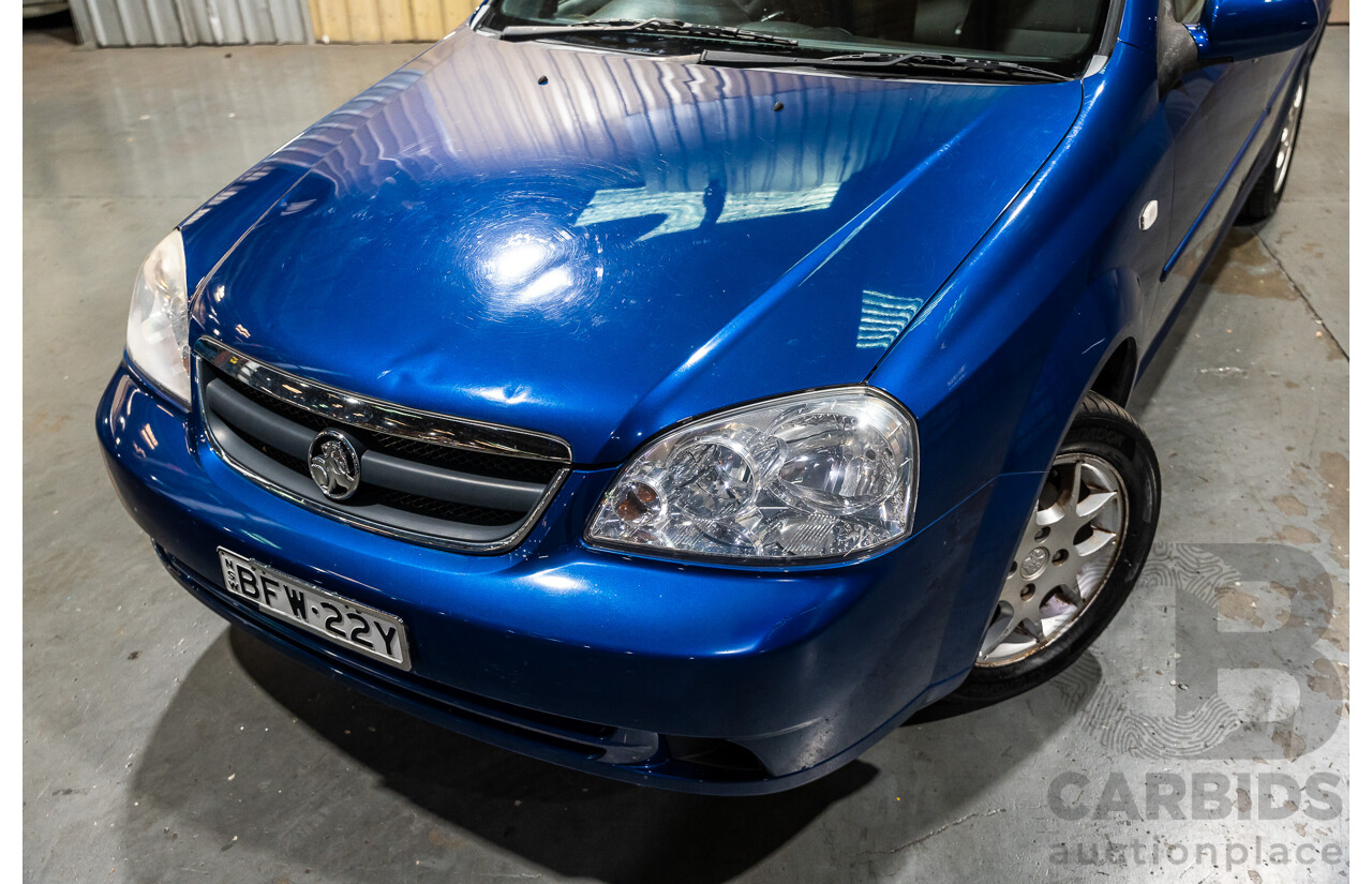 2/2008 Holden Viva JF MY08 Upgrade 4d Wagon Blue 1.8L