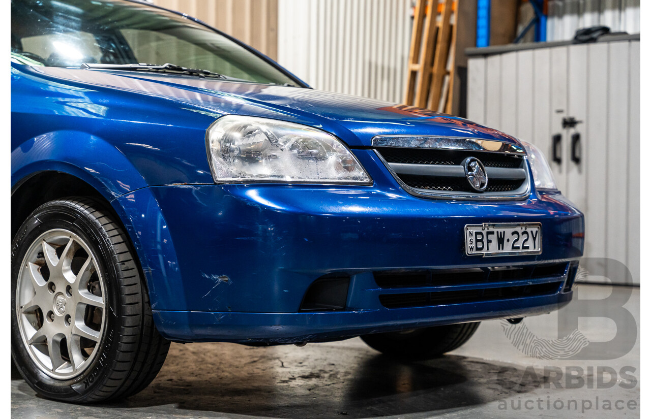 2/2008 Holden Viva JF MY08 Upgrade 4d Wagon Blue 1.8L