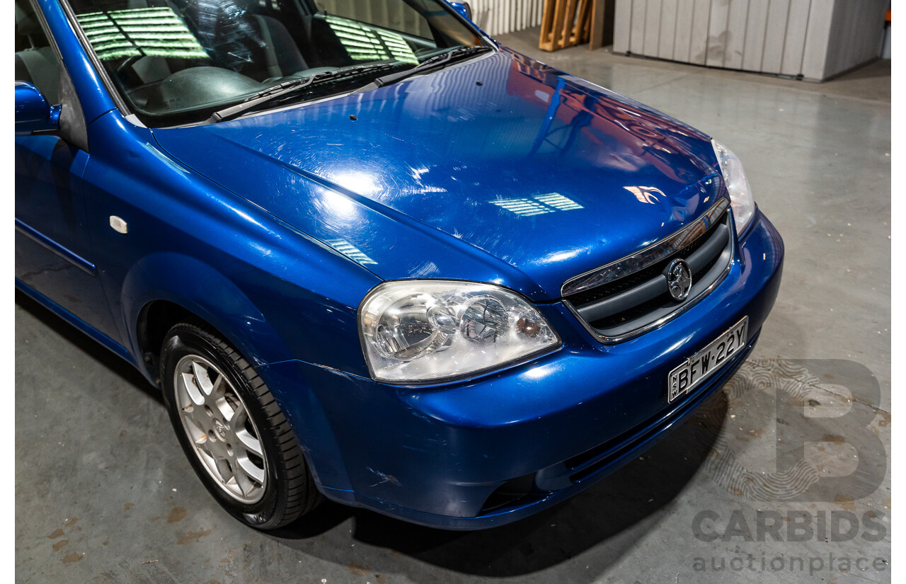 2/2008 Holden Viva JF MY08 Upgrade 4d Wagon Blue 1.8L