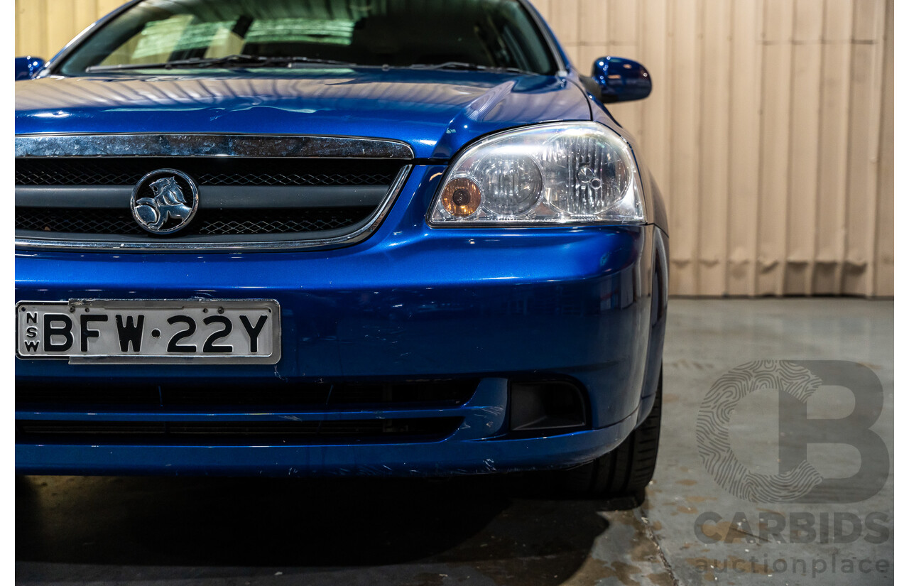 2/2008 Holden Viva JF MY08 Upgrade 4d Wagon Blue 1.8L