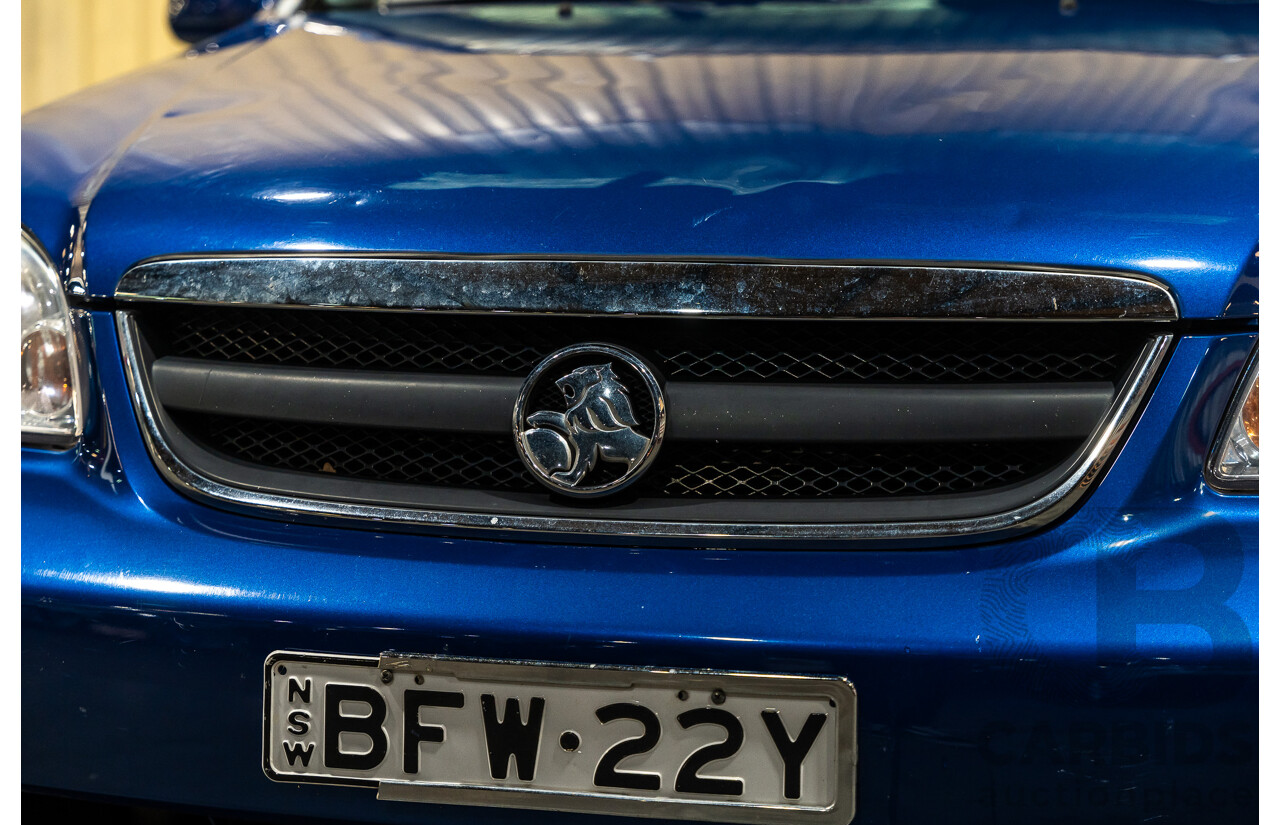 2/2008 Holden Viva JF MY08 Upgrade 4d Wagon Blue 1.8L