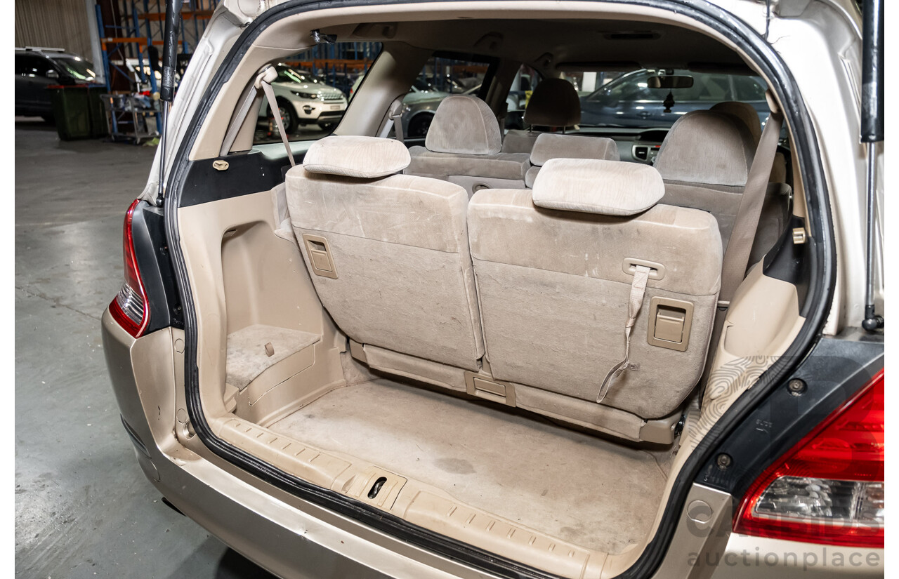 9/2005 Honda Odyssey 4d Wagon Metallic Gold 2.4L