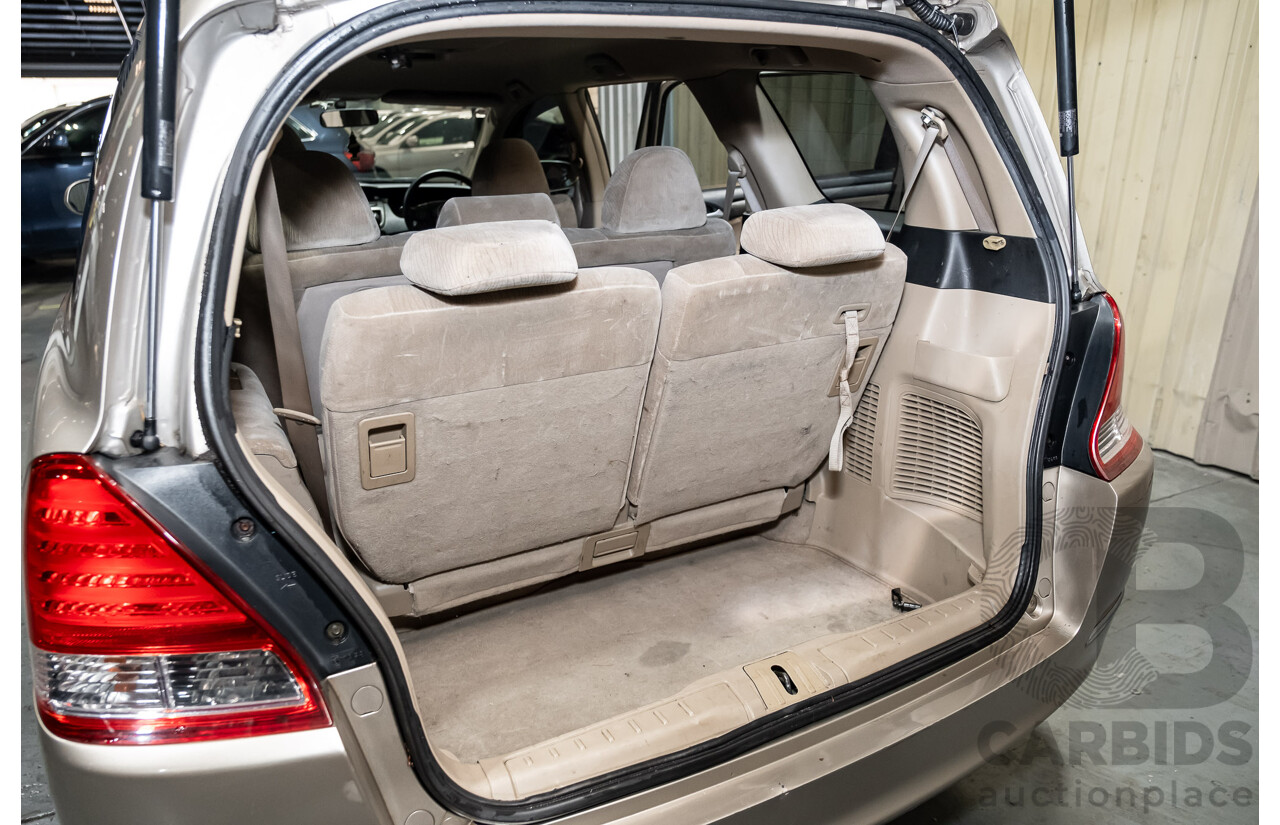 9/2005 Honda Odyssey 4d Wagon Metallic Gold 2.4L