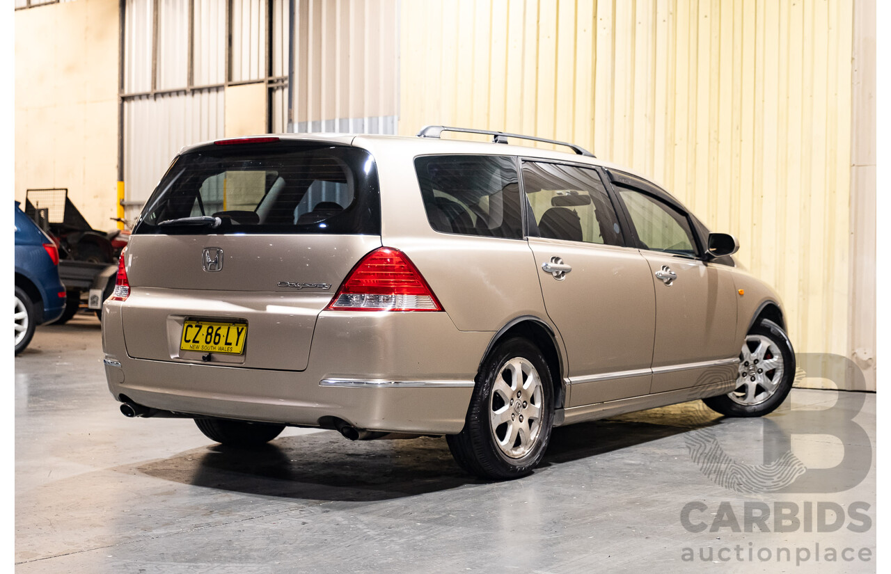 9/2005 Honda Odyssey 4d Wagon Metallic Gold 2.4L
