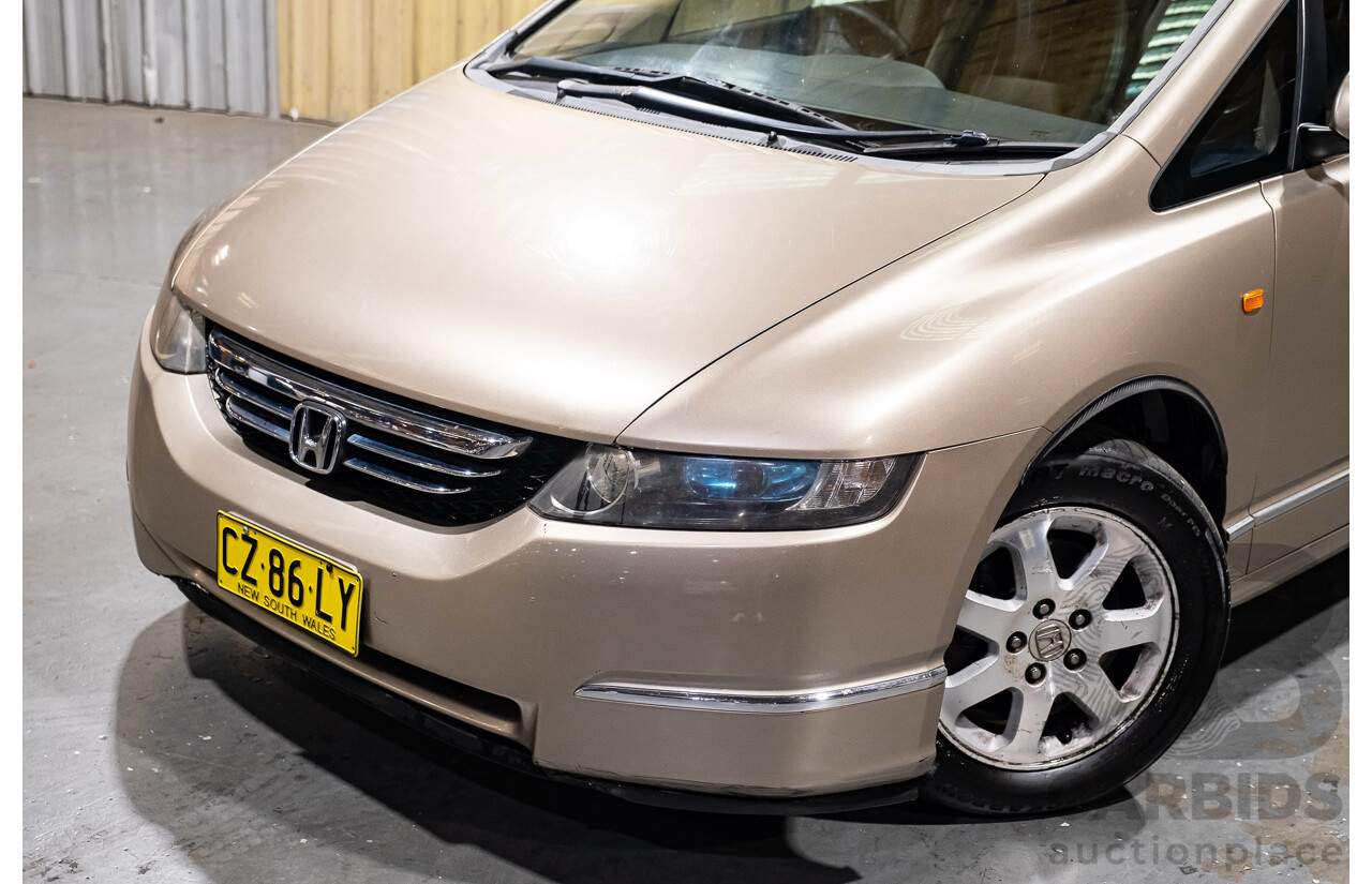 9/2005 Honda Odyssey 4d Wagon Metallic Gold 2.4L