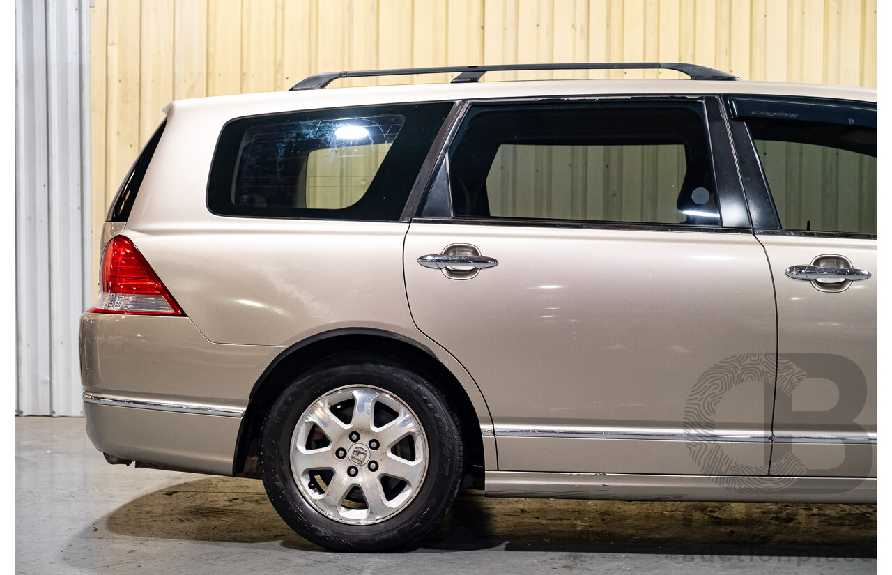 9/2005 Honda Odyssey 4d Wagon Metallic Gold 2.4L