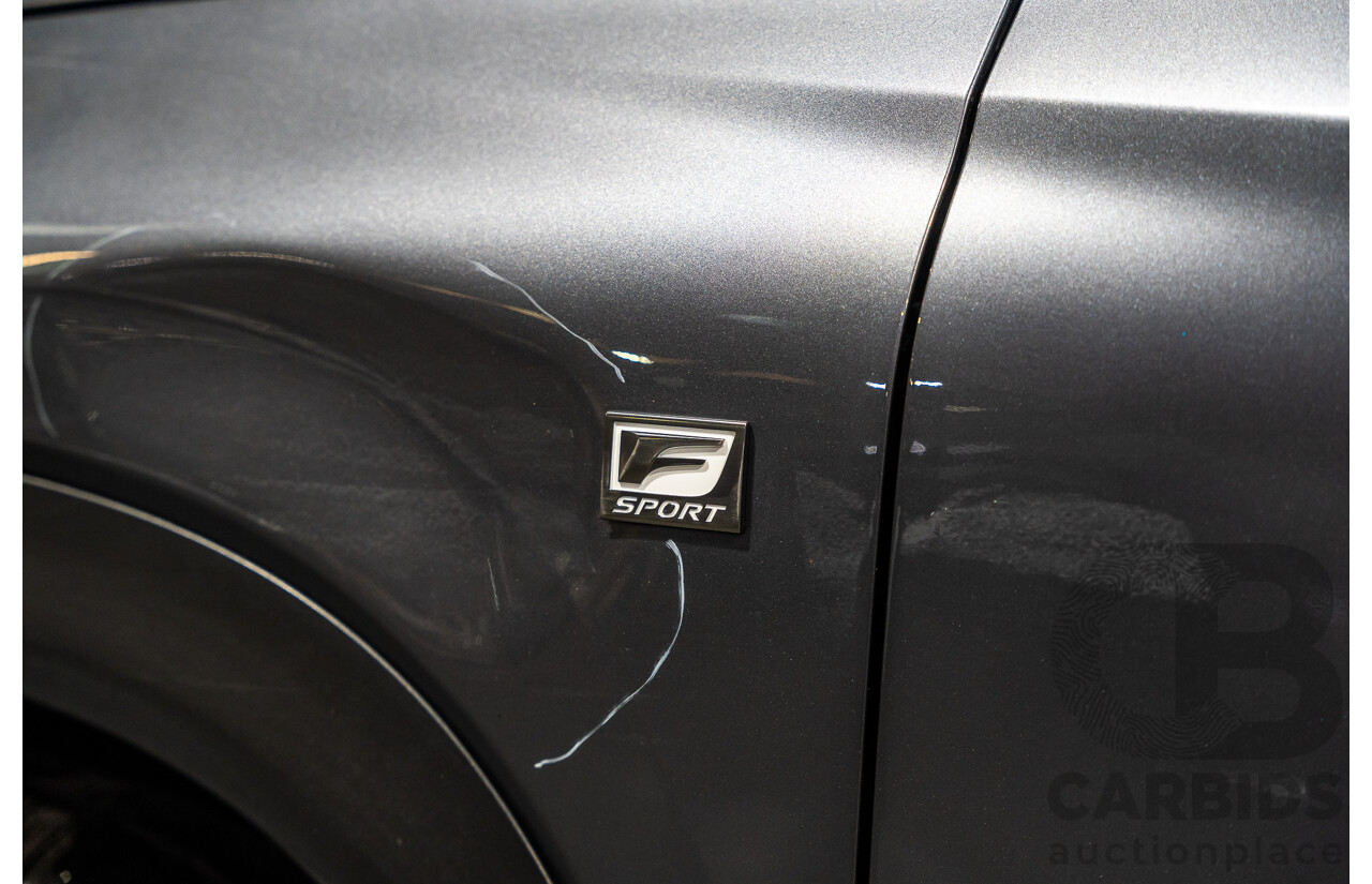 11/2019 Lexus NX300 F-Sport (AWD) AGZ10R MY20 4d Wagon Metallic Grey Turbo 2.0L